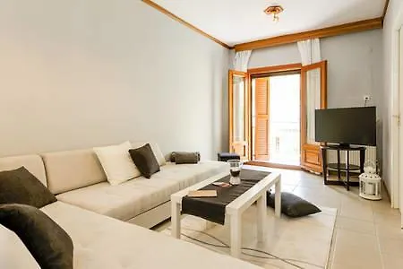 Apartment Center 7Min 95Sqm 2Bdr 2Ndfloor 2Ac Optical Fiber 2 Smarttv Marble Wc Moschitos Nets Netflix *
