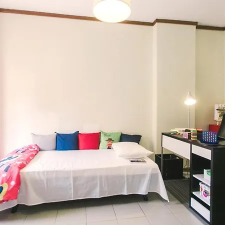 Apartment Center 7Min 95Sqm 2Bdr 2Ndfloor 2Ac Optical Fiber 2 Smarttv Marble Wc Moschitos Nets Netflix *