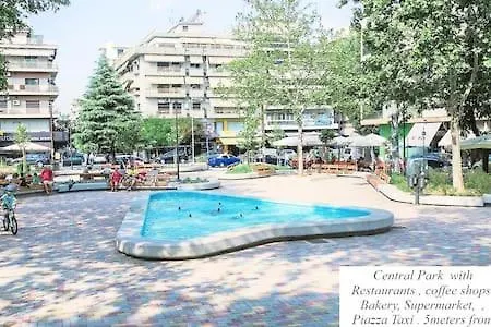 Center 7Min 95Sqm 2Bdr 2Ndfloor 2Ac Optical Fiber 2 Smarttv Marble Wc Moschitos Nets Netflix Thessaloniki